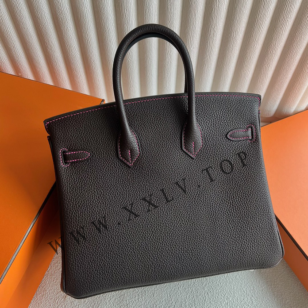 Birkin 25 (25*13*20cm)Pure hand work Inner seam TOGO leather 30#35#40#all support customization - Image 6