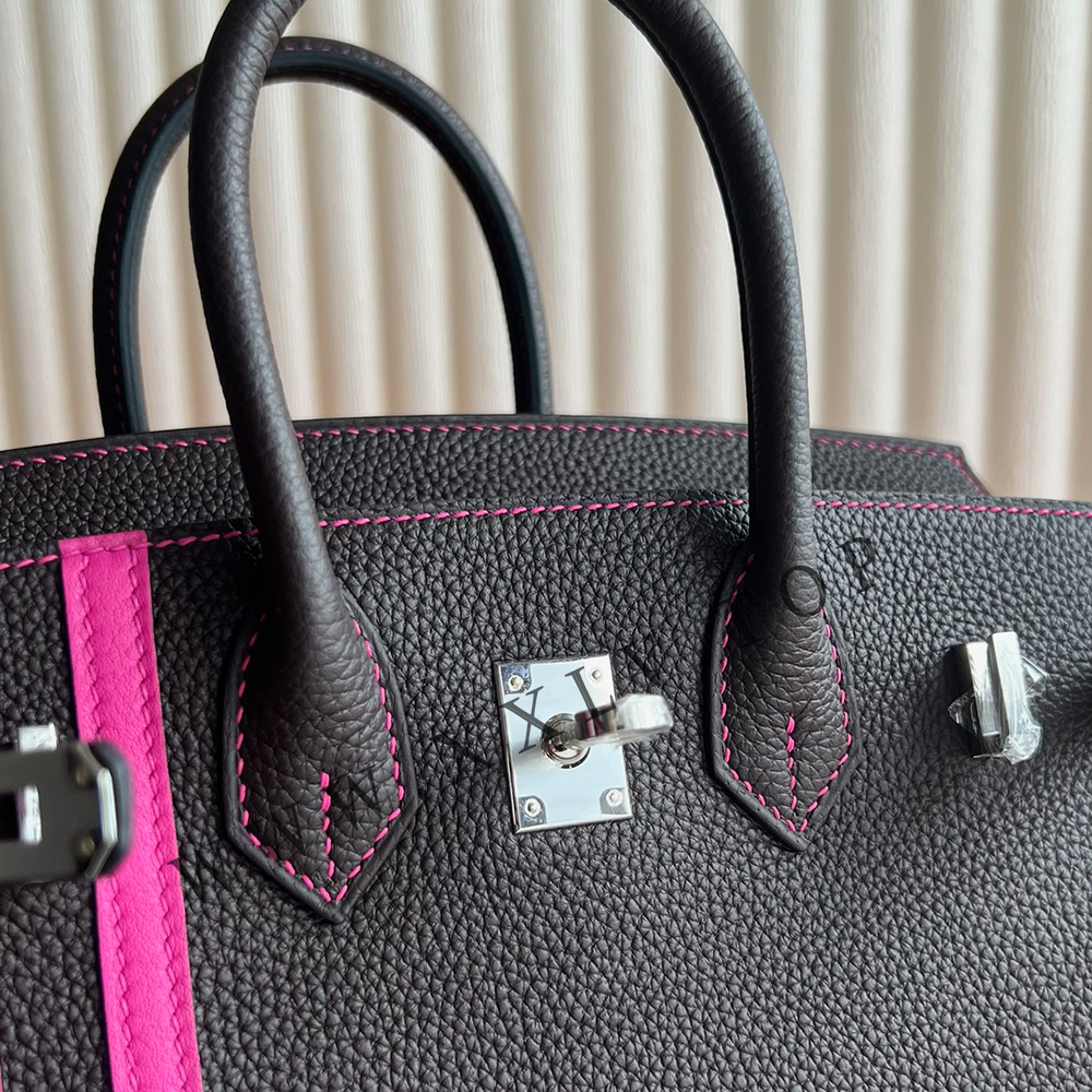 Birkin 25 (25*13*20cm)Pure hand work Inner seam TOGO leather 30#35#40#all support customization - Image 4