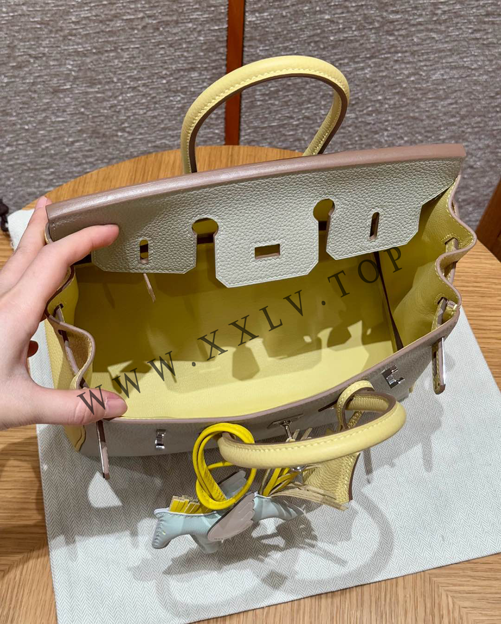 Birkin 25 (25*13*20cm)Pure hand work Inner seam TOGO leather 30#35#40#all support customization - Image 3
