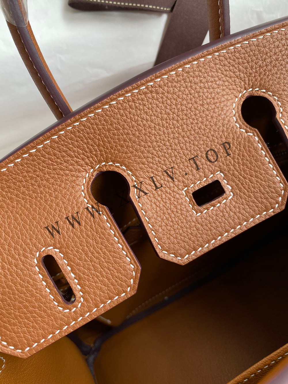 Birkin 25 (25*13*20cm)Pure hand work Inner seam TOGO leather 30#35#40#all support customization - Image 3
