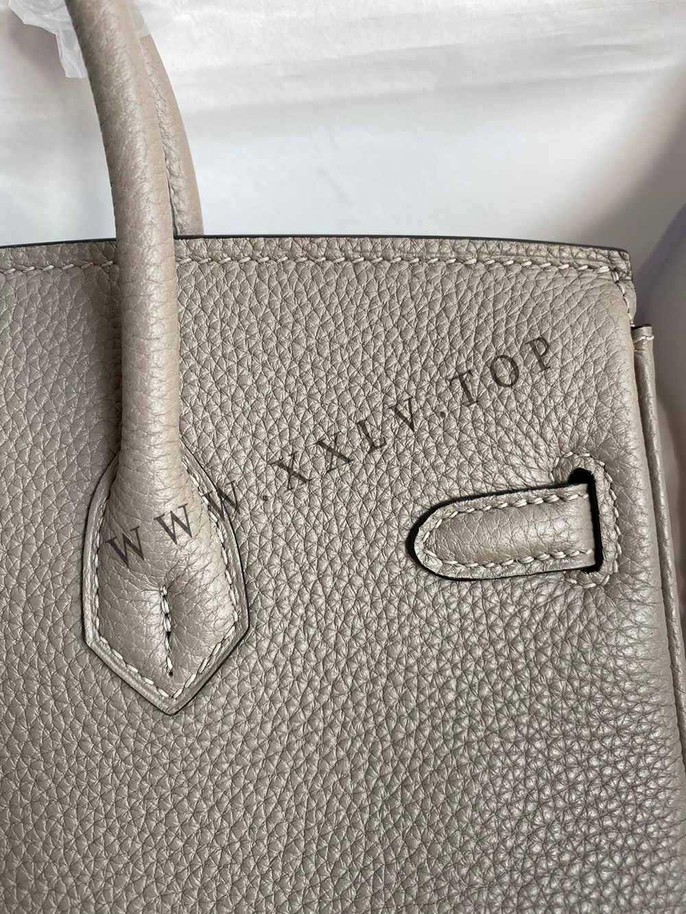 Birkin 25 (25*13*20cm)Pure hand work Inner seam TOGO leather 30#35#40#all support customization - Image 7