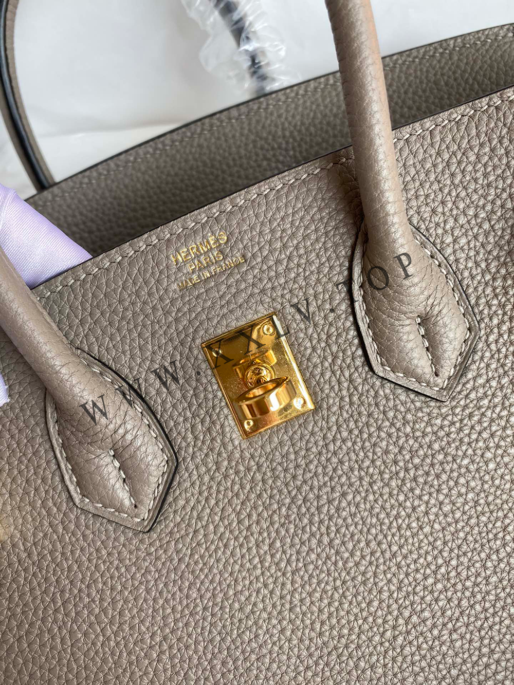 Birkin 25 (25*13*20cm)Pure hand work Inner seam TOGO leather 30#35#40#all support customization - Image 4
