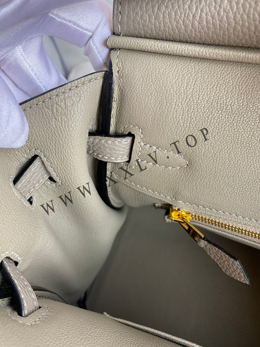 Birkin 25 (25*13*20cm)Pure hand work Inner seam TOGO leather 30#35#40#all support customization - Image 3