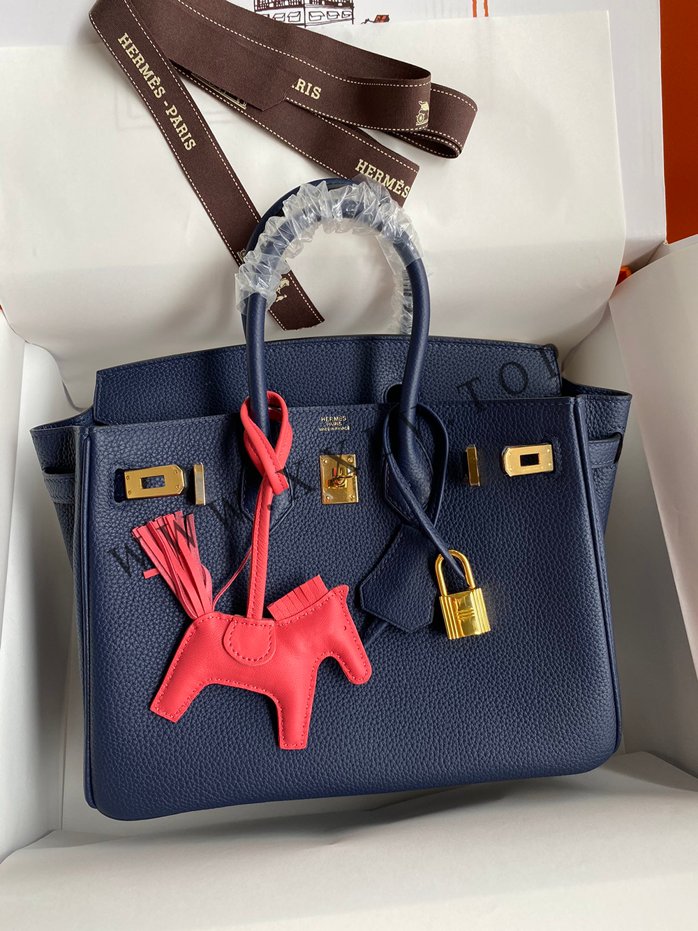 Birkin 25 (25*13*20cm)Pure hand work Inner seam TOGO leather 30#35#40#all support customization - Image 2