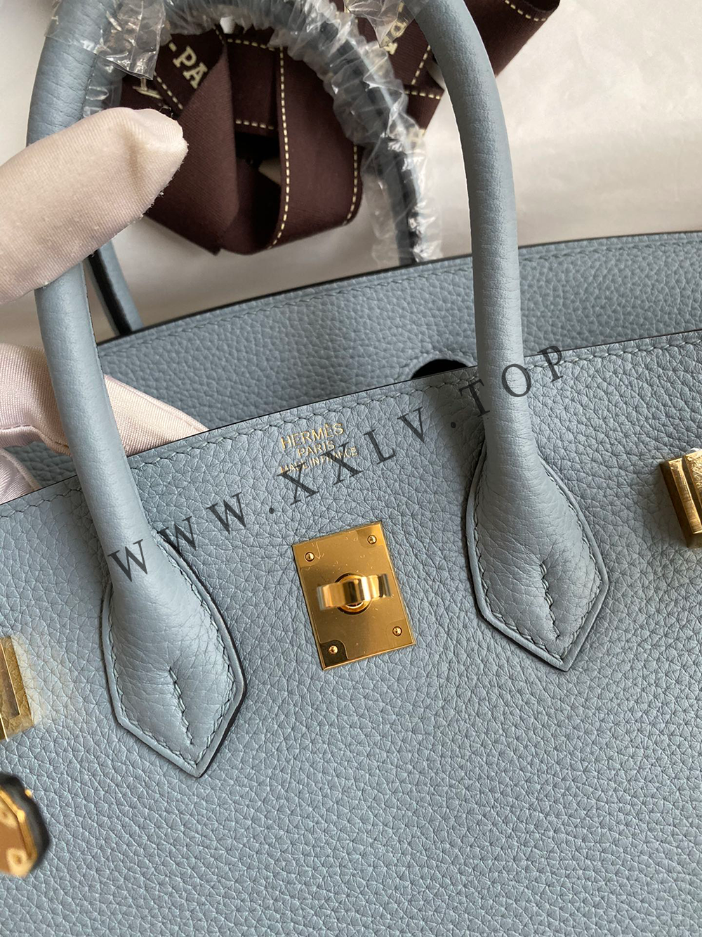Birkin 25 (25*13*20cm)Pure hand work Inner seam TOGO leather 30#35#40#all support customization - Image 6