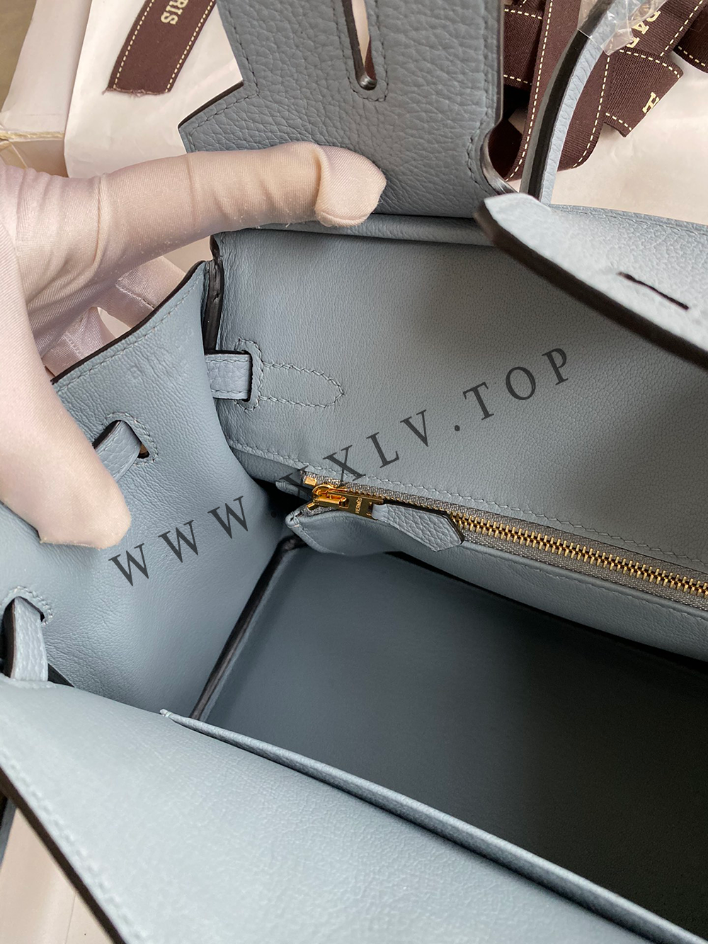Birkin 25 (25*13*20cm)Pure hand work Inner seam TOGO leather 30#35#40#all support customization - Image 2