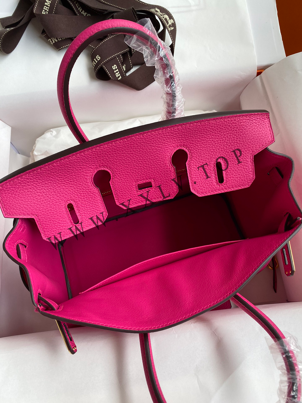 Birkin 25 (25*13*20cm)Pure hand work Inner seam TOGO leather 30#35#40#all support customization - Image 4