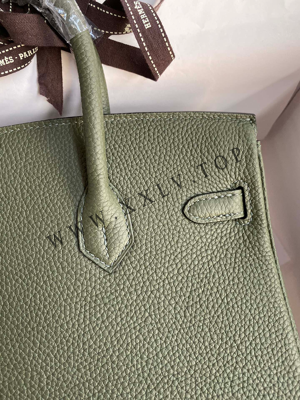 Birkin 25 (25*13*20cm)Pure hand work Inner seam TOGO leather 30#35#40#all support customization - Image 7