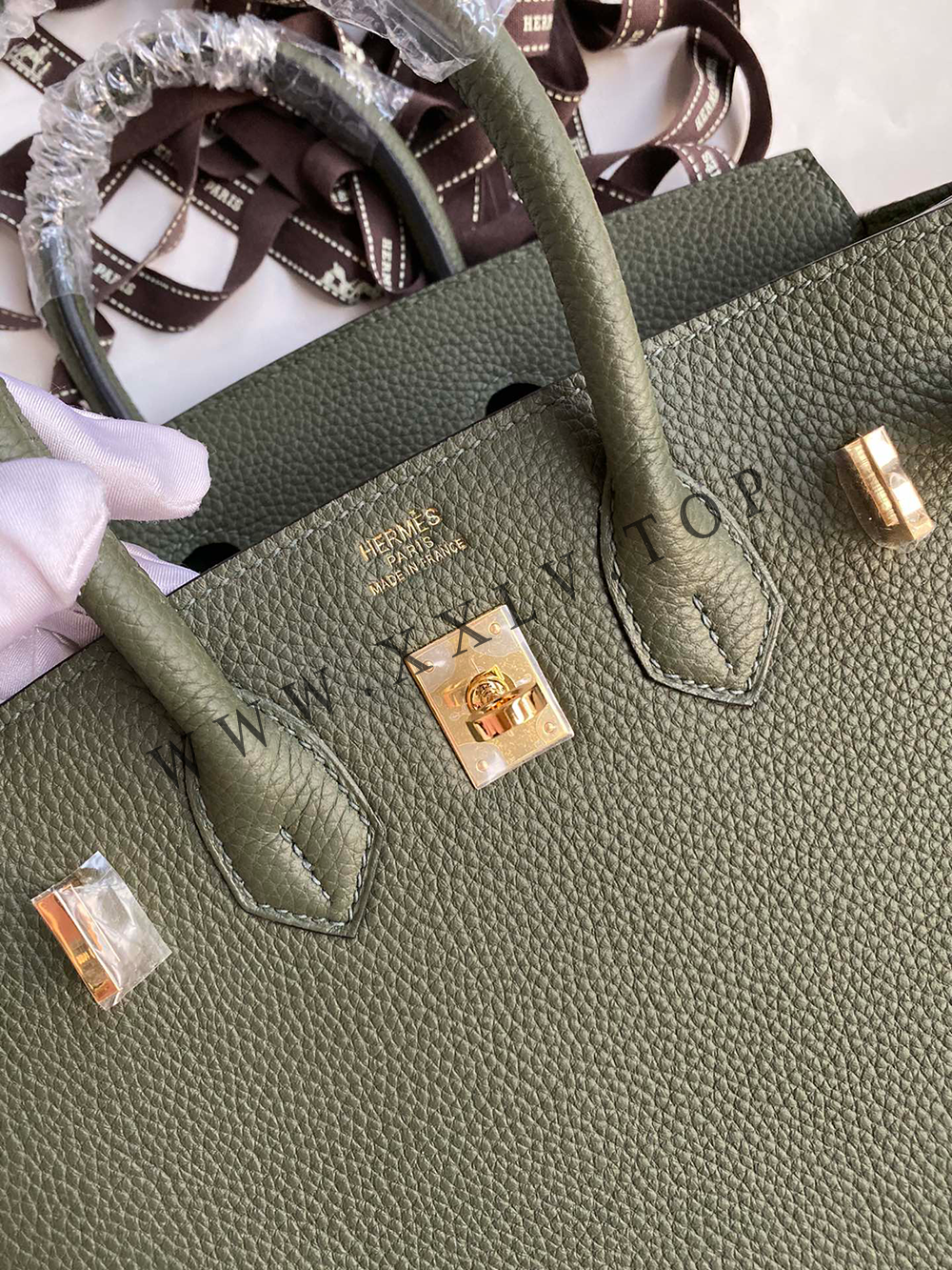 Birkin 25 (25*13*20cm)Pure hand work Inner seam TOGO leather 30#35#40#all support customization - Image 4