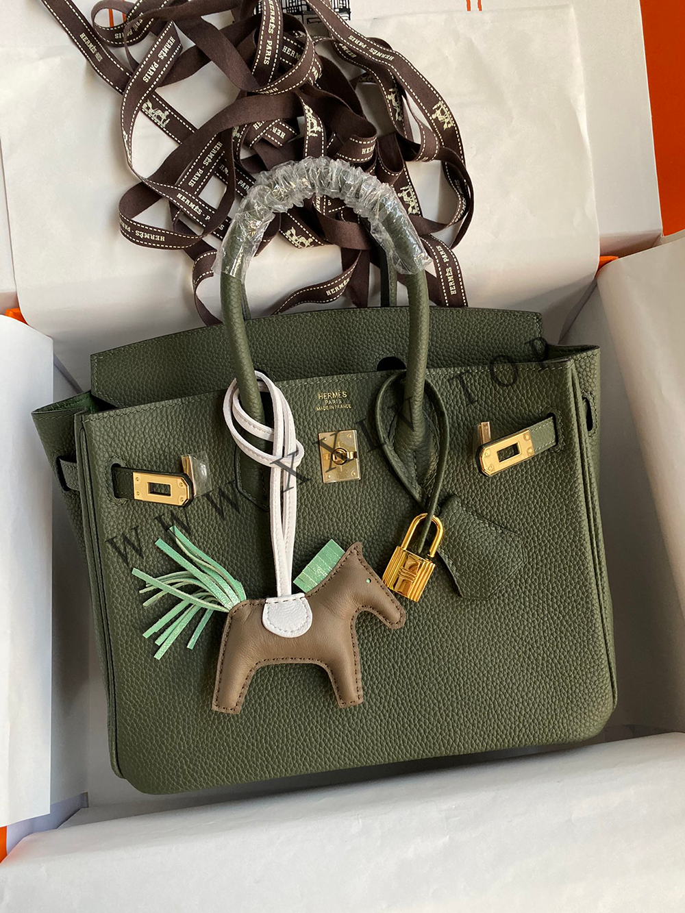 Birkin 25 (25*13*20cm)Pure hand work Inner seam TOGO leather 30#35#40#all support customization - Image 2