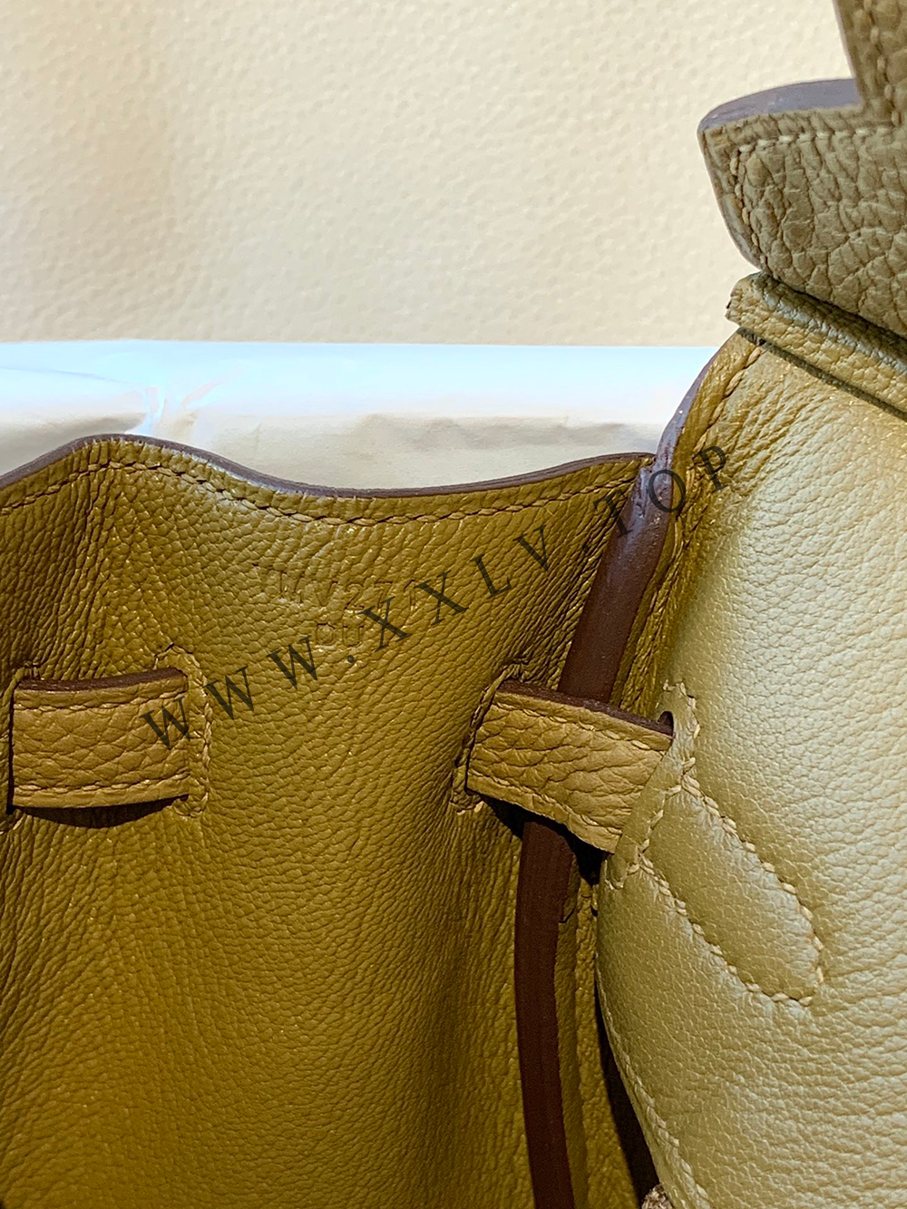 Birkin 25 (25*13*20cm)Pure hand work Inner seam TOGO leather 30#35#40#all support customization - Image 4