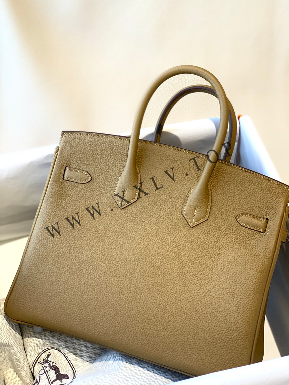 Birkin 25 (25*13*20cm)Pure hand work Inner seam TOGO leather 30#35#40#all support customization - Image 3