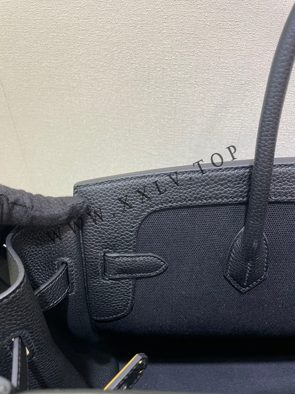 Birkin 35 The new Package King TOGO leather + canvas Pure hand work - Image 3
