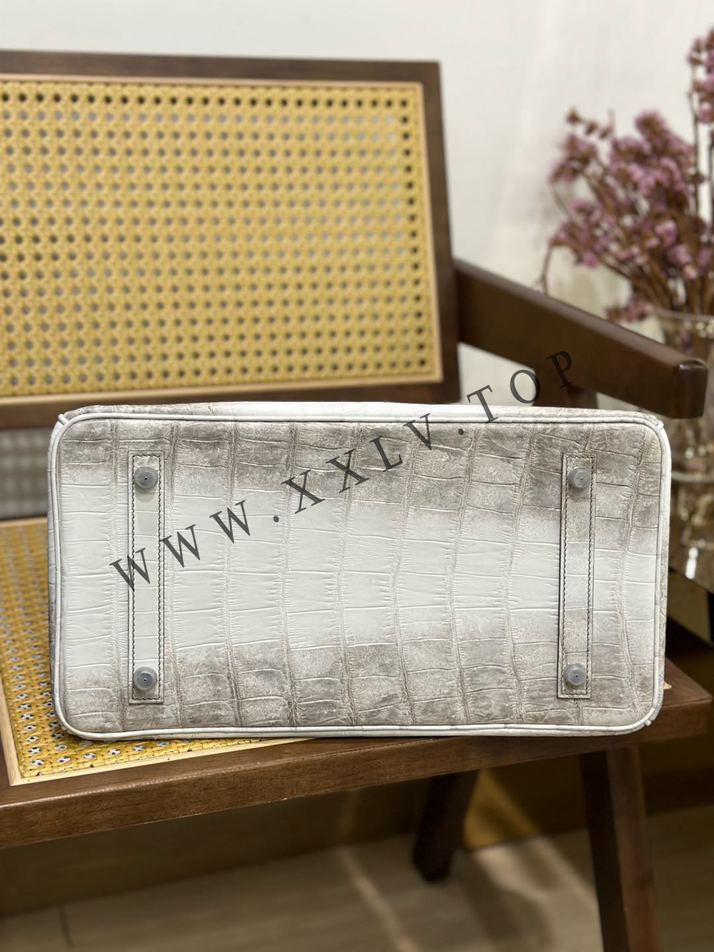 Birkin 35(35-25-18CM) Pure hand work Three pieces of skin Nile Crocodile Other colors can be customized - Image 2