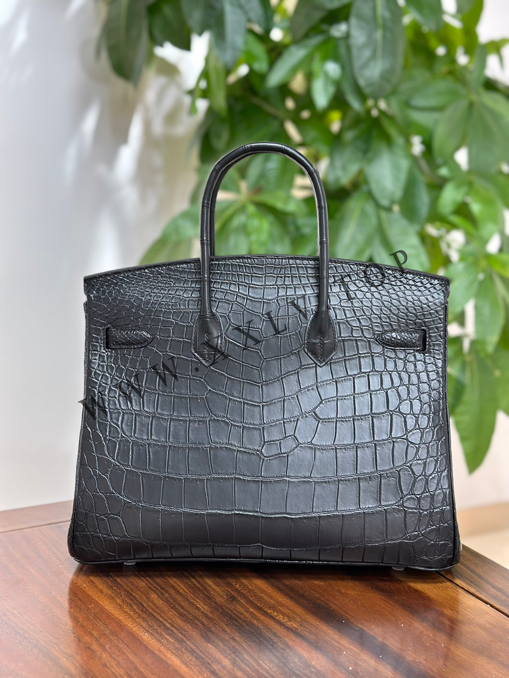 Birkin 35(35-25-18CM) Pure hand work Inner seam Three pieces of skin Nile Crocodile Other colors can be customized - Image 3