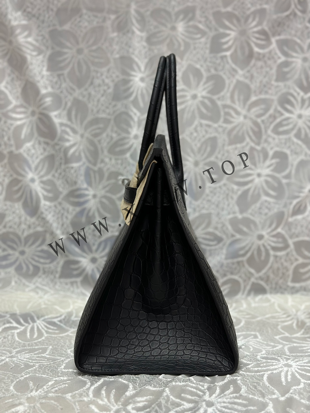 Birkin 35(35-25-18CM) Pure hand work Outer seam Three pieces of skin Nile Crocodile Other colors can be customized - Image 5
