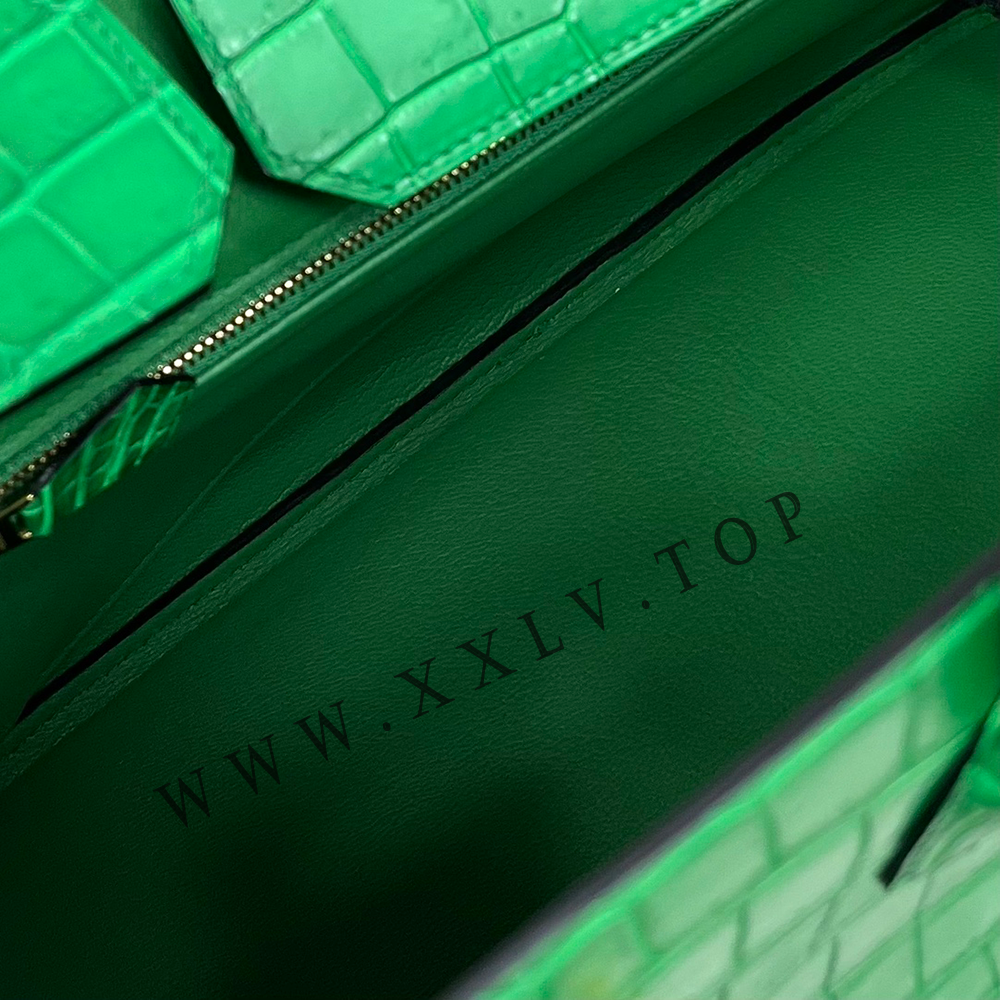 Birkin 35(35-25-18CM) Pure hand work American Crocodile Three pieces of skin American Crocodile Other colors can be customized - Image 2
