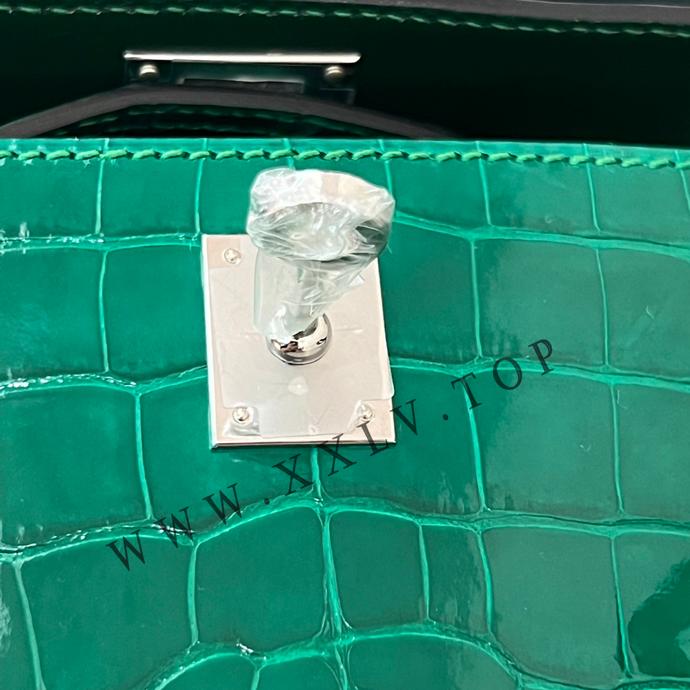 Kelly Mini19(19-12-5.5CM) Pure hand work Nile Crocodile 19#22#25#28#32#35#40# can be customized - Image 3