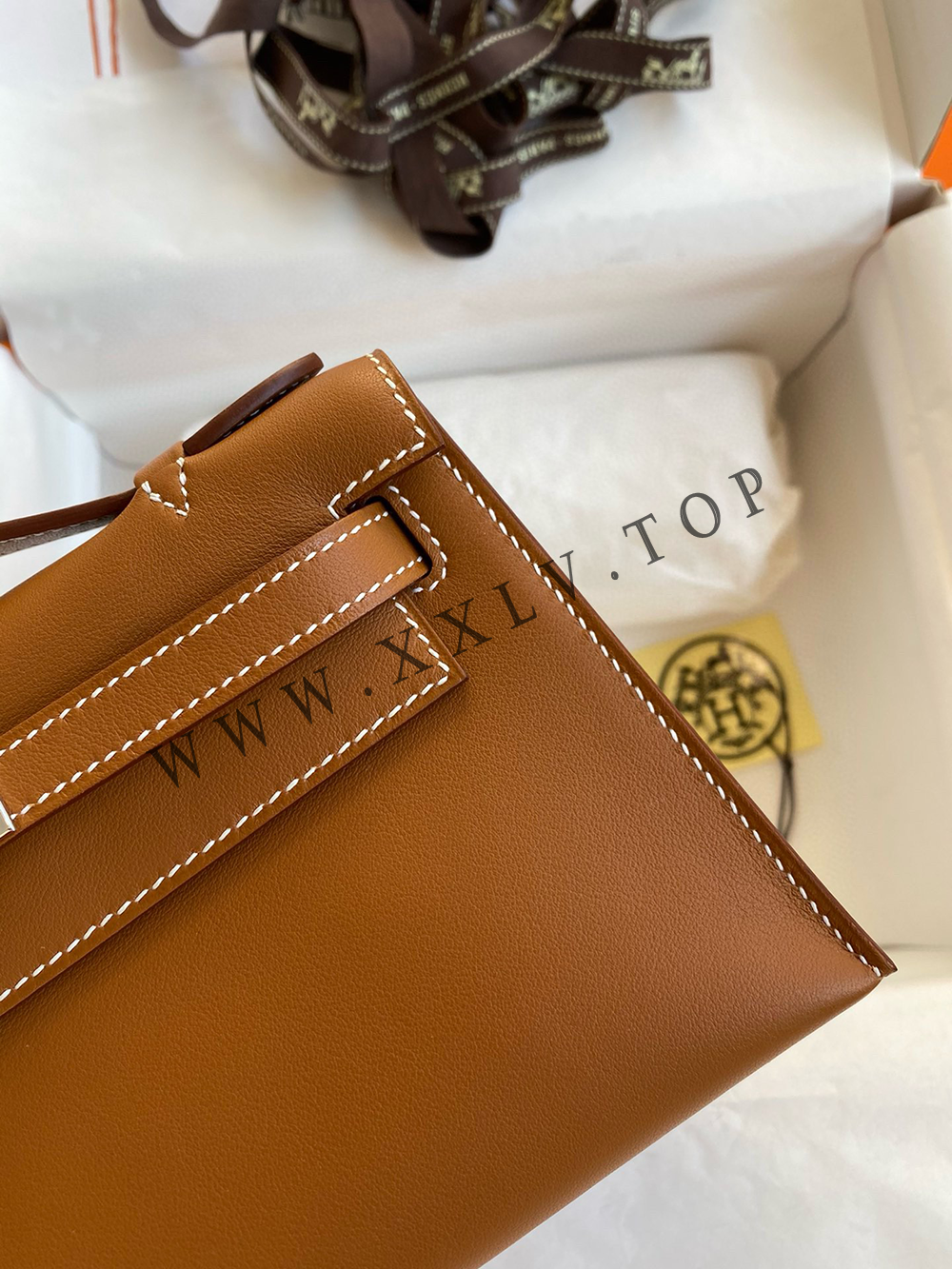 Kelly Mini 22(22-12-7CM) Pure hand work Swift leather 19#22#25#28#32#35#40# can be customized - Image 7