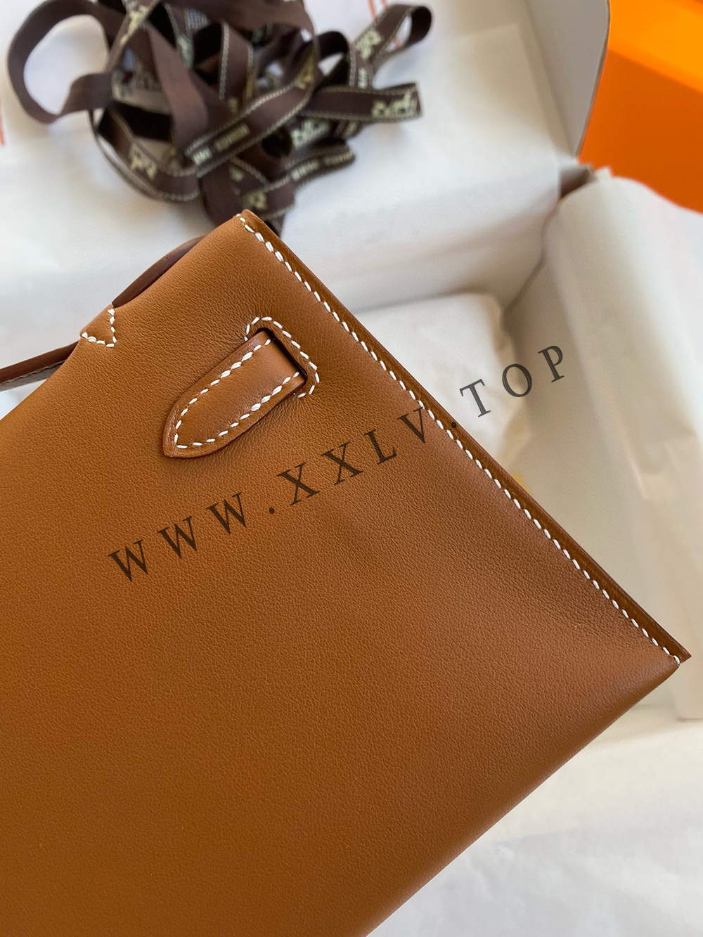 Kelly Mini 22(22-12-7CM) Pure hand work Swift leather 19#22#25#28#32#35#40# can be customized - Image 5