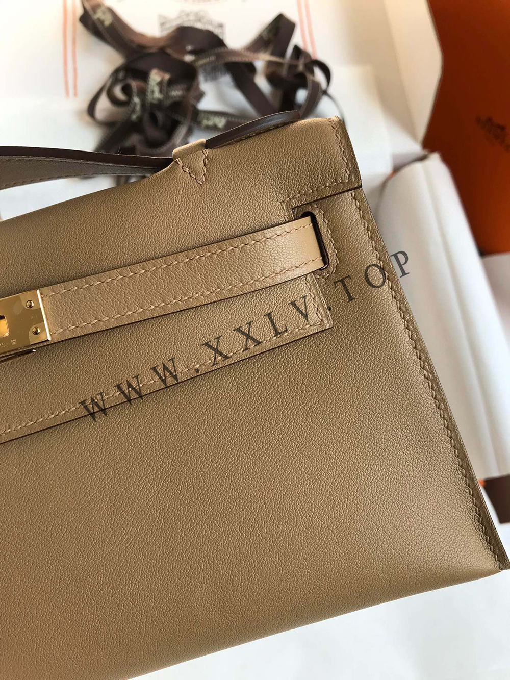 Kelly Mini 22(22-12-7CM) Pure hand work Swift leather 19#22#25#28#32#35#40# can be customized - Image 7