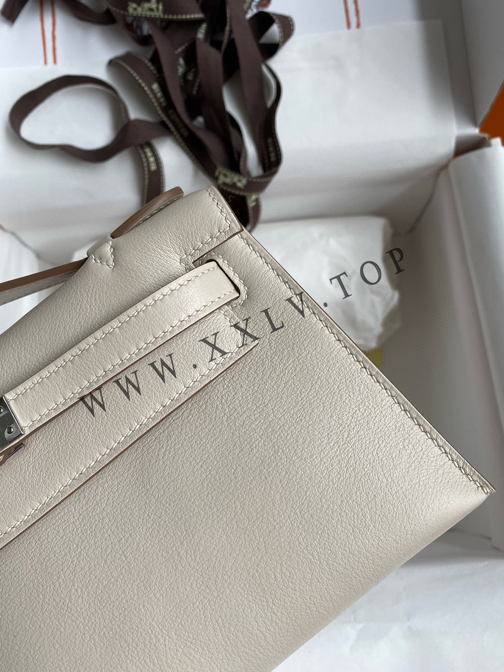 Kelly Mini 22(22-12-7CM) Pure hand work Swift leather 19#22#25#28#32#35#40# can be customized - Image 7