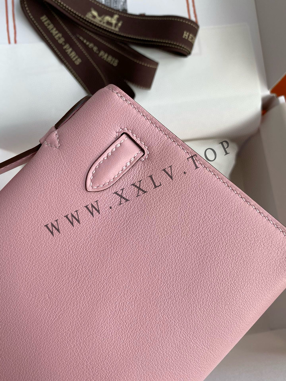 Kelly Mini 22(22-12-7CM) Pure hand work Swift leather 19#22#25#28#32#35#40# can be customized - Image 5