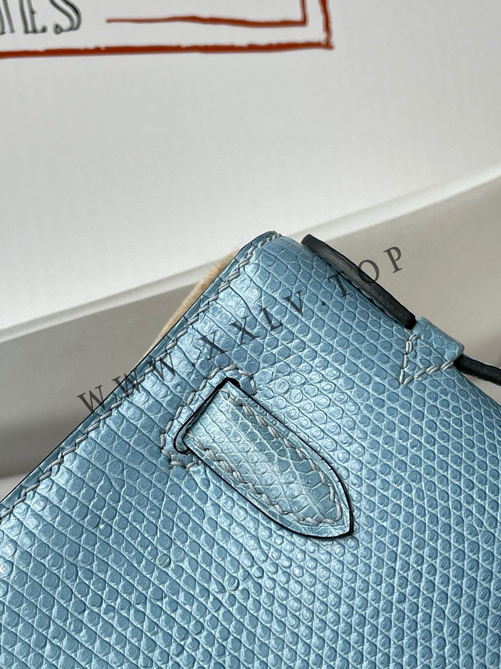 Kelly Mini 22(22-12-7CM) Pure hand work Lizard skin 19#22#25#28#32#35#40# can be customized - Image 3