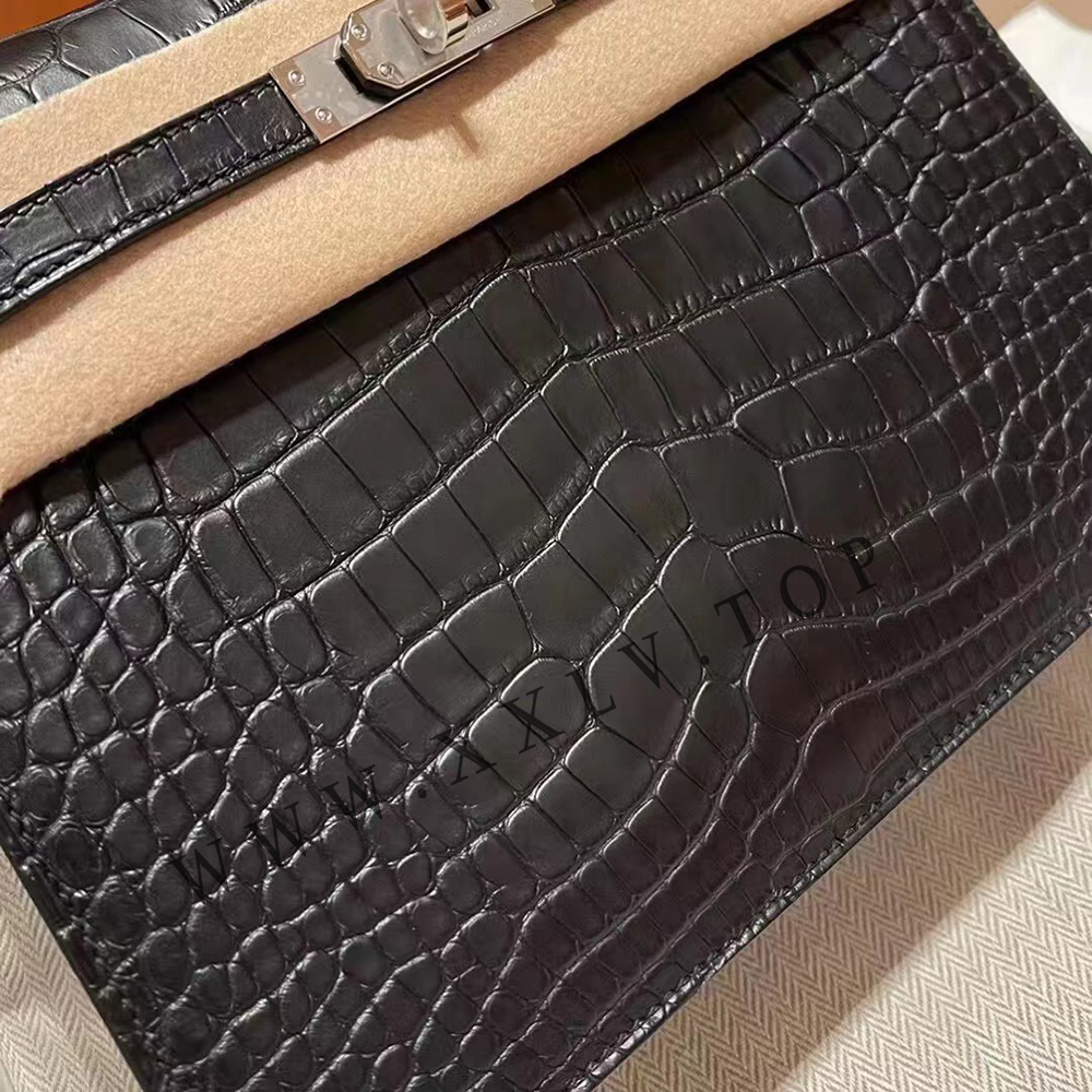 Kelly danse 22(22-16-7CM) Pure hand work American Crocodile 19#22#25#28#32#35#40# can be customized - Image 6