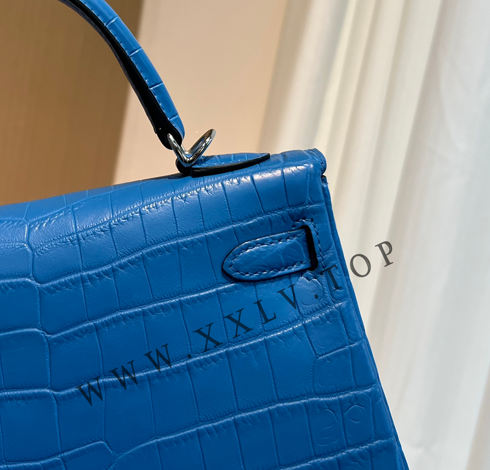 Kelly 25 (25-17-7CM) Pure hand work Inner seam Nile Crocodile 19#22#25#28#32#35#40# Other colors and models can be customized - Image 5