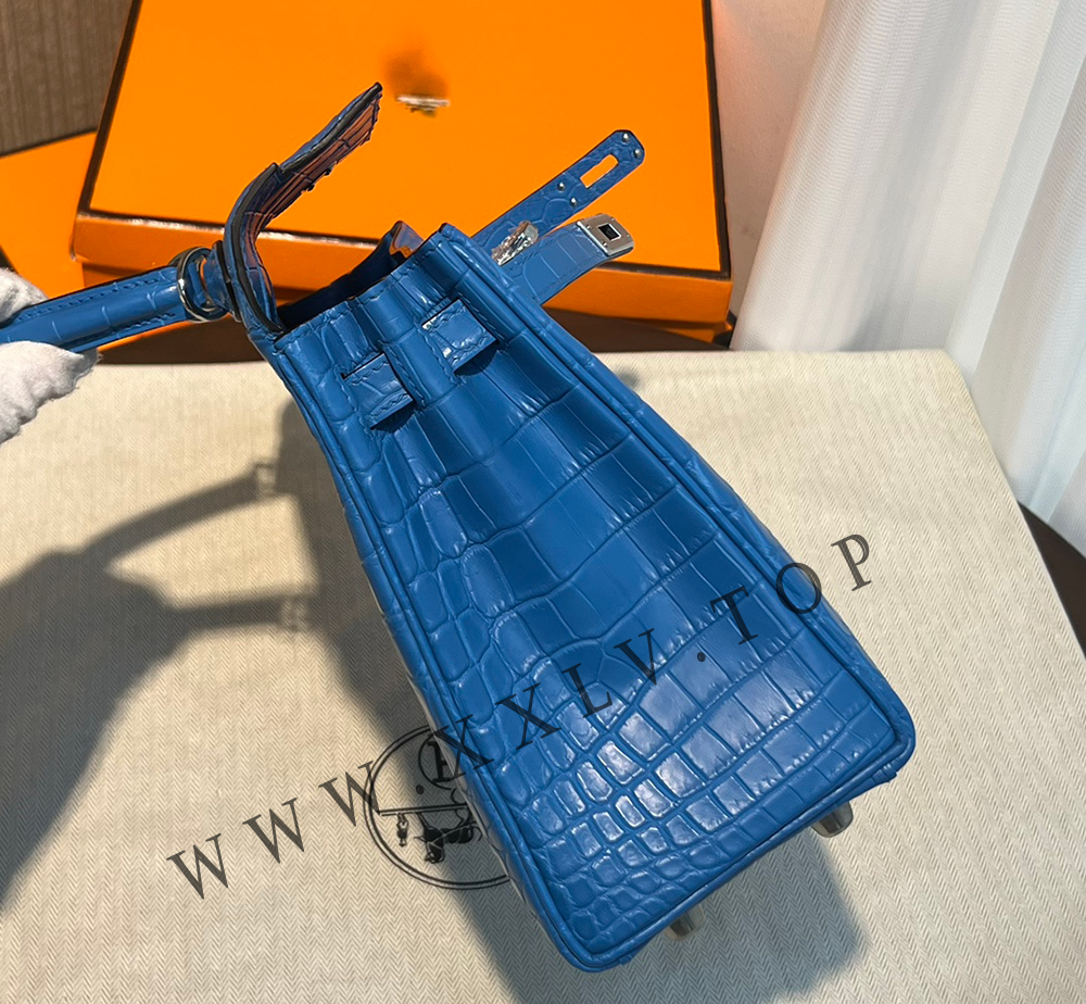 Kelly 25 (25-17-7CM) Pure hand work Inner seam Nile Crocodile 19#22#25#28#32#35#40# Other colors and models can be customized - Image 4