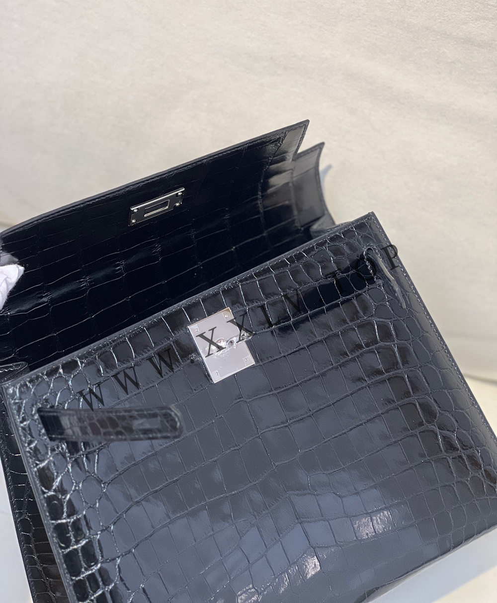 Kelly 28 (28*22*10cm)Pure hand work Nile Crocodile 19#22#25#28#32#35#40# Other colors and models can be customized - Image 5