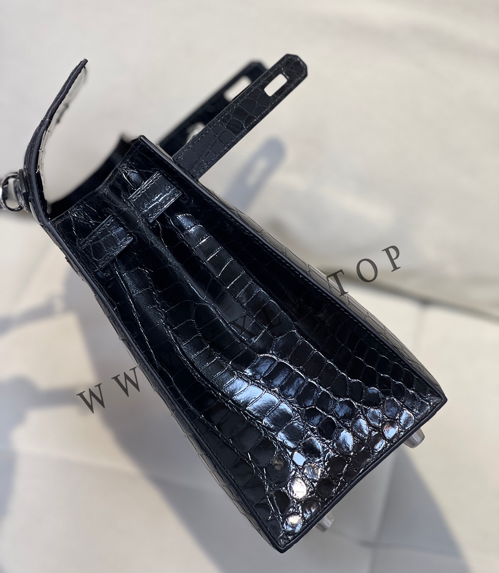 Kelly 28 (28*22*10cm)Pure hand work Nile Crocodile 19#22#25#28#32#35#40# Other colors and models can be customized - Image 4