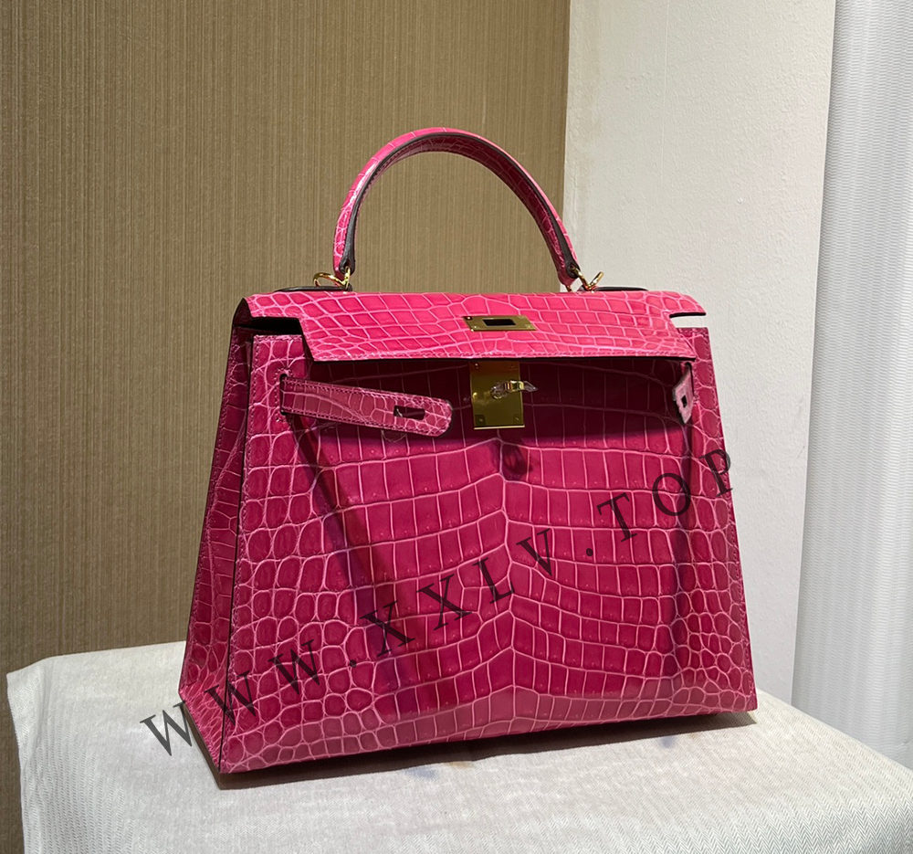 Kelly 28 (28*22*10cm)Pure hand work Nile Crocodile 19#22#25#28#32#35#40# Other colors and models can be customized - Image 7
