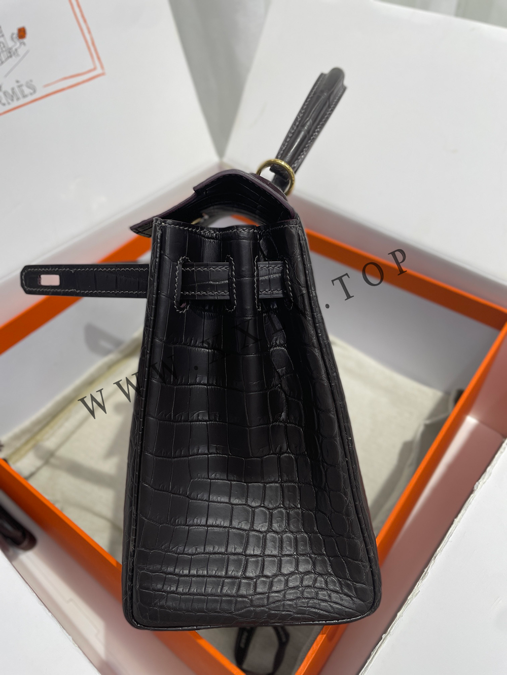 Kelly 28 (28*22*10cm)Pure hand work Nile Crocodile 19#22#25#28#32#35#40# Other colors and models can be customized - Image 6
