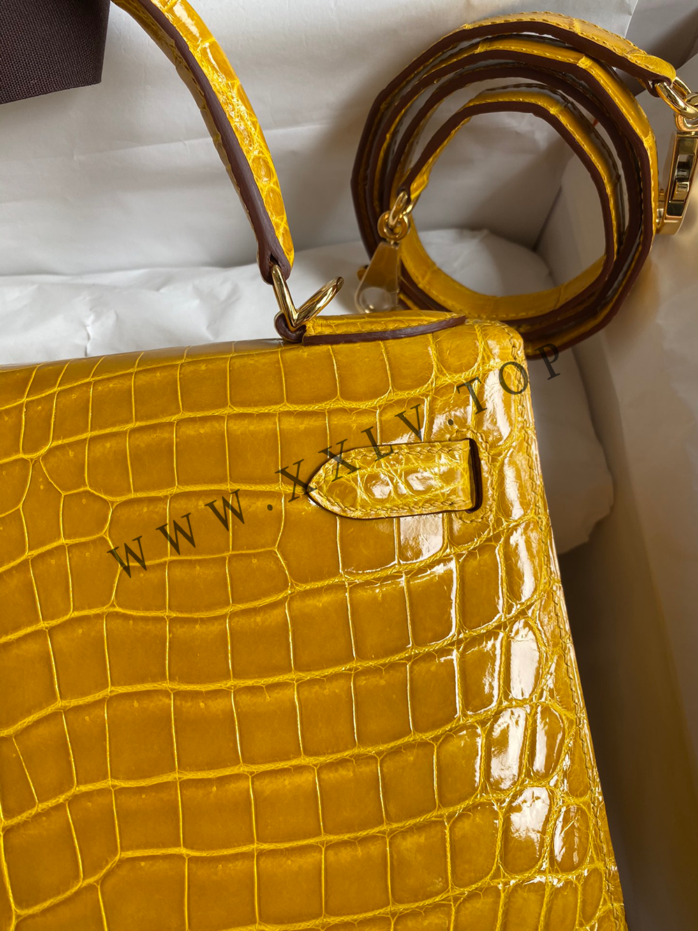 Kelly 28 (28*22*10cm)Pure hand work Nile Crocodile 19#22#25#28#32#35#40# Other colors and models can be customized - Image 7