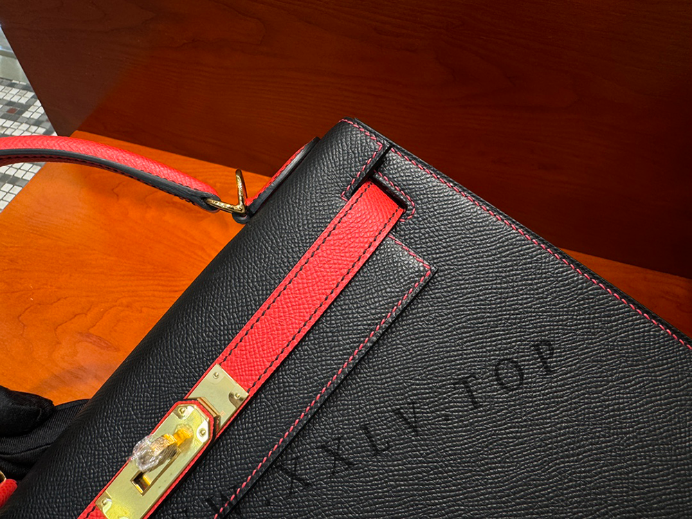 kelly 28 (28*22*10cm) Pure hand work Outer seam Epsom leather 19#22#25#28#32#35#40 and other colors can be customized - Image 7