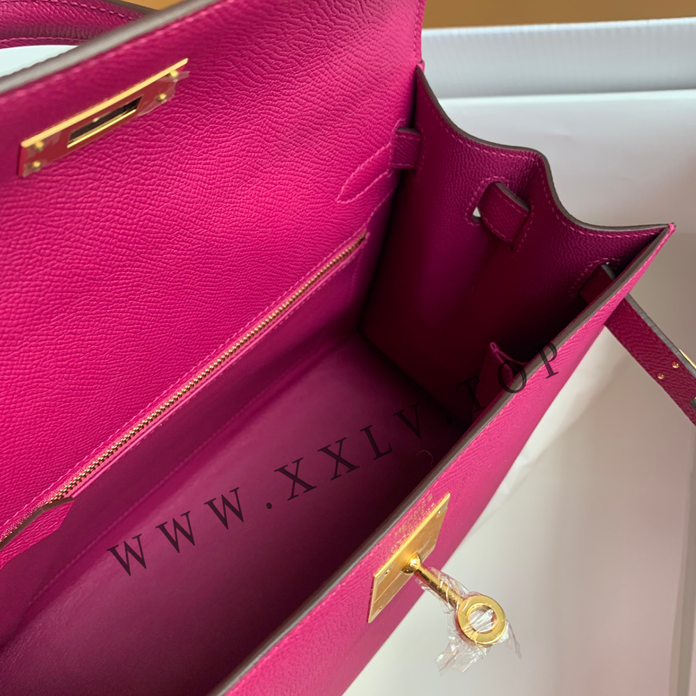 kelly 28 (28*22*10cm) Pure hand work Outer seam Epsom leather 19#22#25#28#32#35#40 and other colors can be customized - Image 4