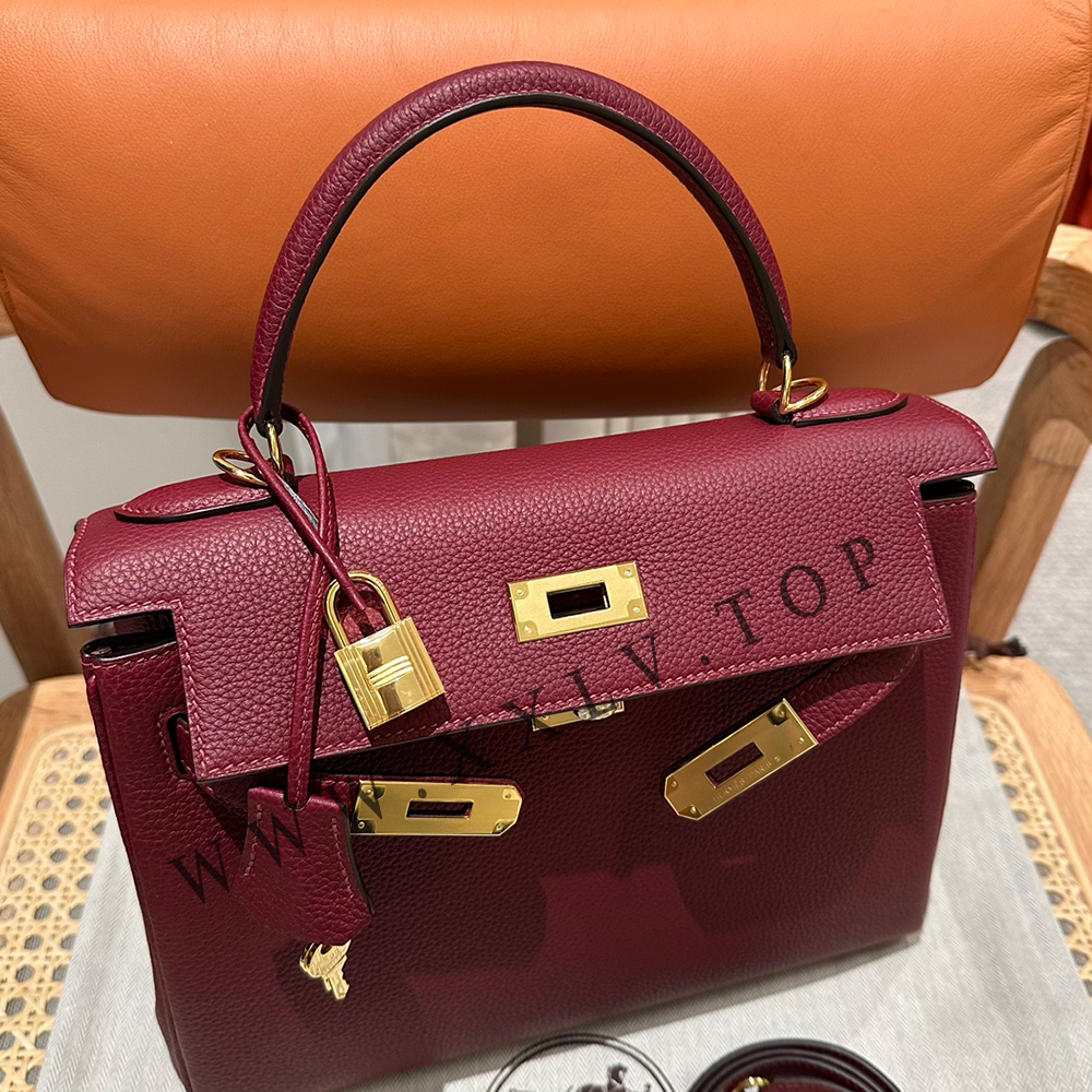 kelly 28 (28*22*10cm) Pure hand work Inner seam TOGO leather 19#22#25#28#32#35#40 and other colors can be customized - Image 4