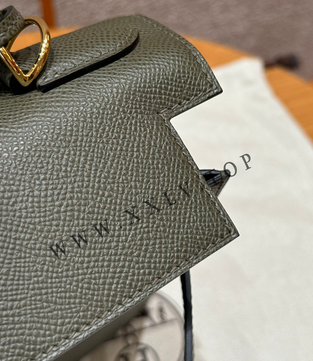 kelly 32 (32*23*10.5cm) Pure hand work Outer seam Epsom leather 19#22#25#28#32#35#40 and other colors can be customized - Image 3
