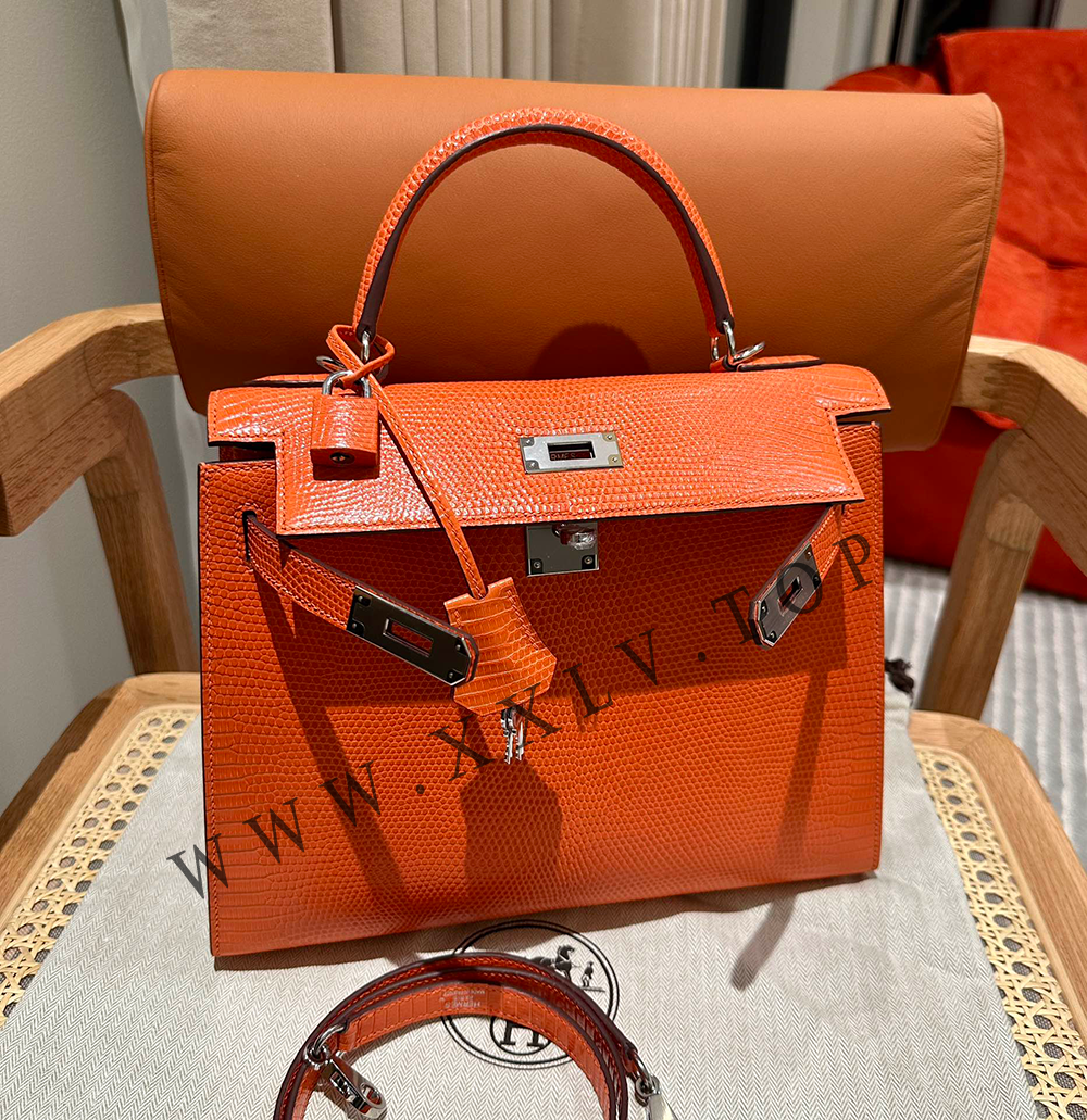 Kelly 28 (28*22*10cm)Pure hand work Lizard skin 19#22#25#28#32#35#40# Other colors and models can be customized - Image 3