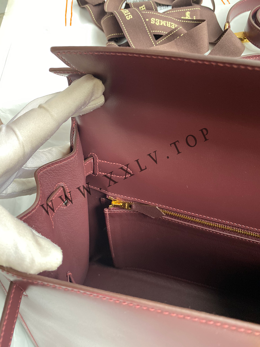kelly 35 (35*24*12cm) Pure hand work Outer seam BOX 19#22#25#28#32#35#40 and other colors can be customized - Image 2