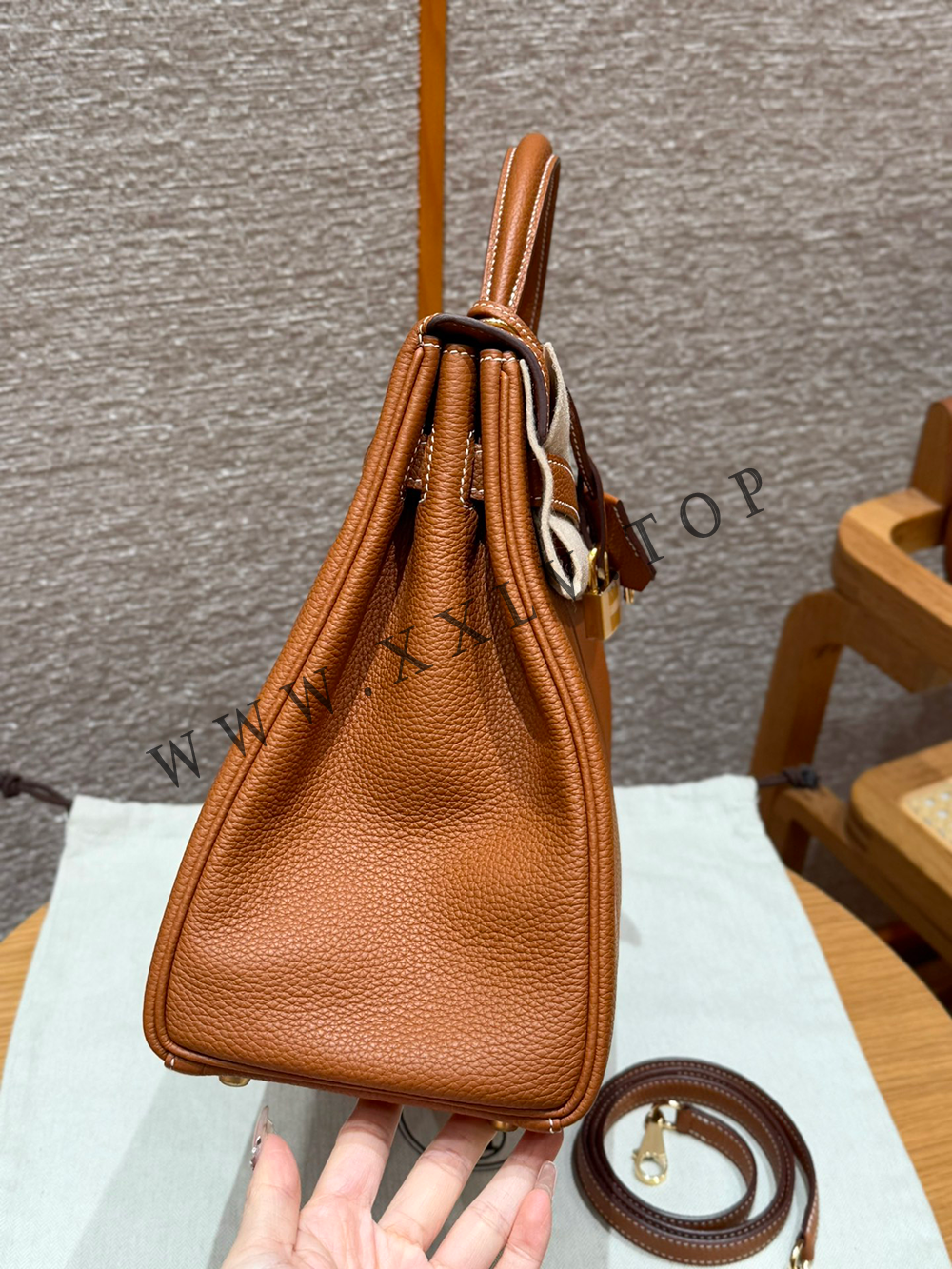 kelly 35 (35*24*12cm) Pure hand work Inner seam TOGO leather 19#22#25#28#32#35#40 and other colors can be customized - Image 7