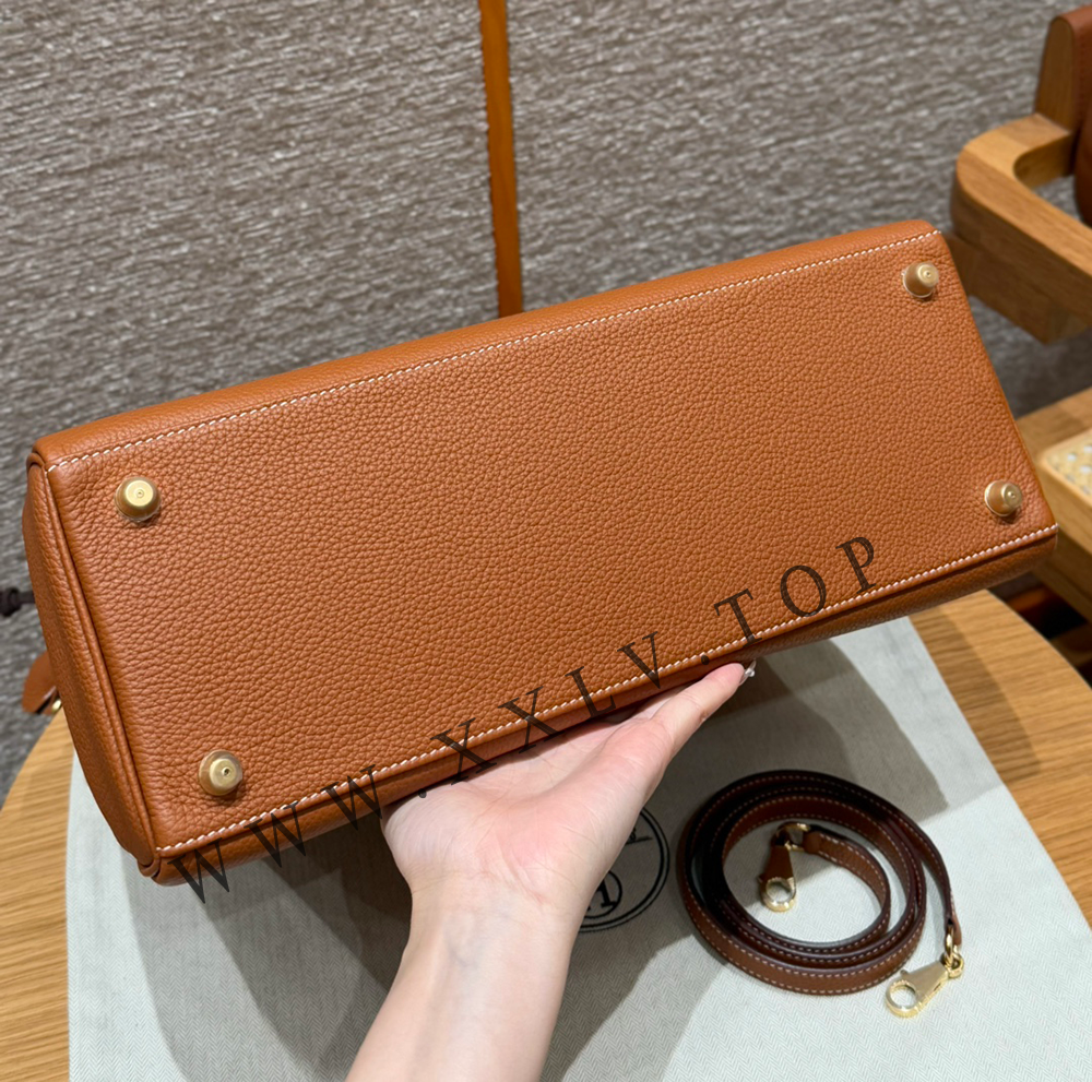 kelly 35 (35*24*12cm) Pure hand work Inner seam TOGO leather 19#22#25#28#32#35#40 and other colors can be customized - Image 2