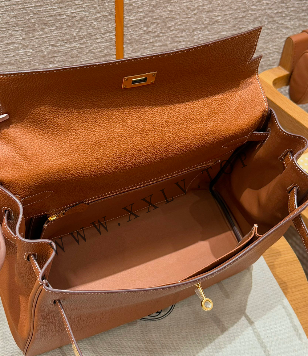 kelly 35 (35*24*12cm) Pure hand work Inner seam TOGO leather 19#22#25#28#32#35#40 and other colors can be customized - Image 5