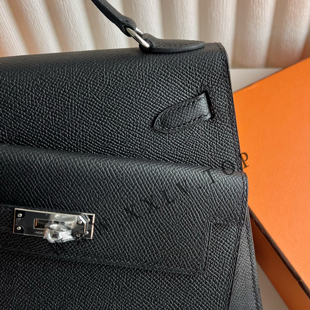 Kelly 20 (20*16*10cm) Pure hand made epsom leather - Image 7