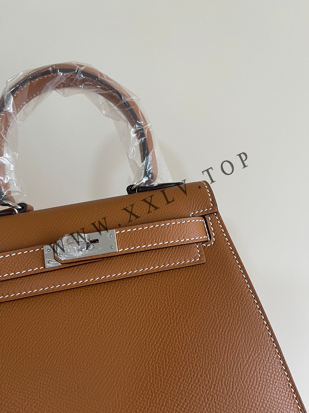 Kelly 20 (20*16*10cm) Pure hand made epsom leather - Image 4