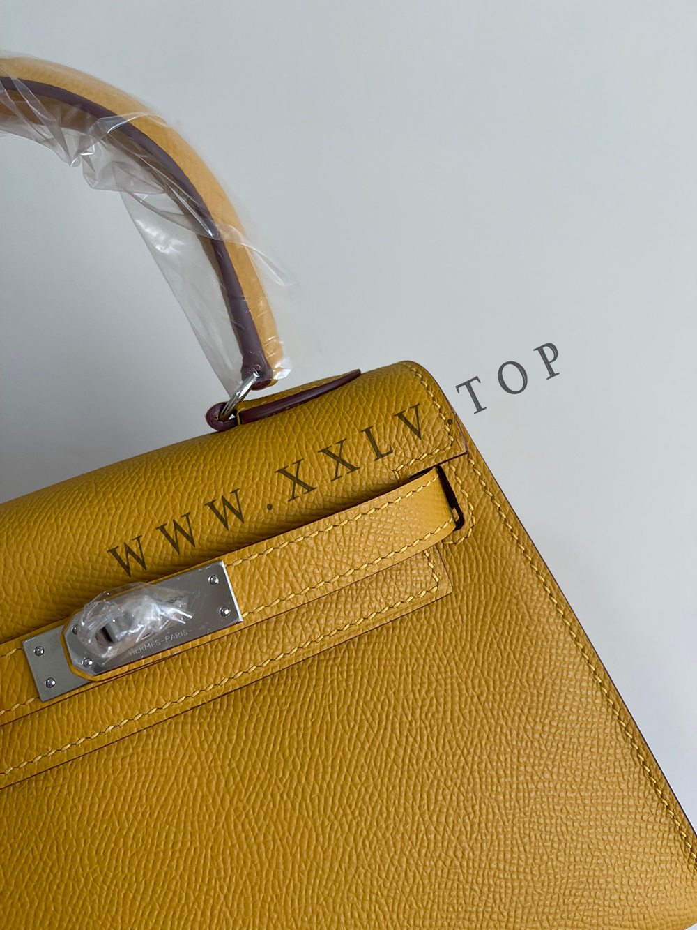 Kelly 20 (20*16*10cm) Pure hand made epsom leather - Image 5