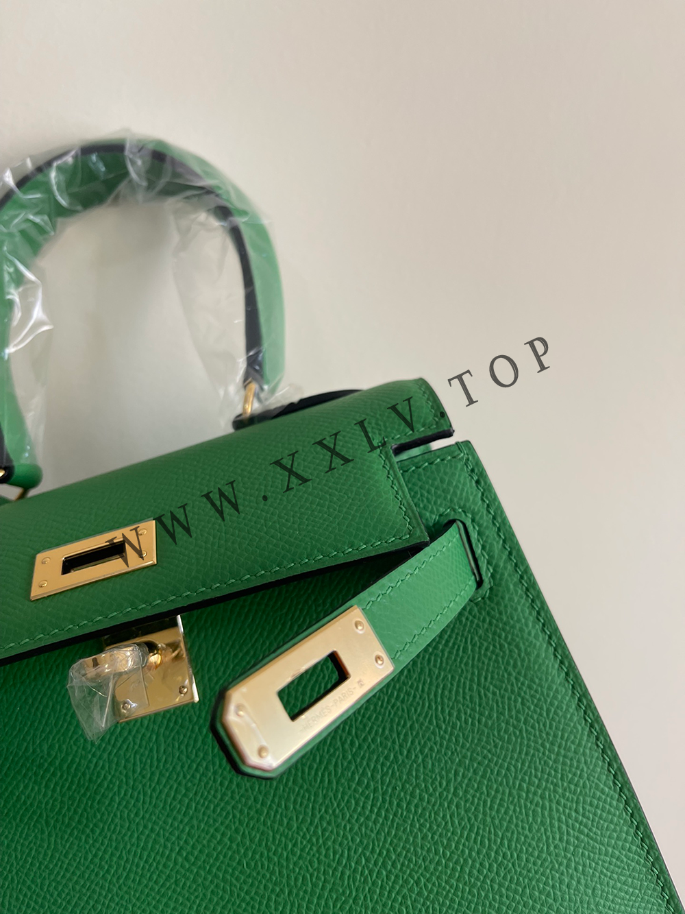 Kelly 20 (20*16*10cm) Pure hand made epsom leather - Image 5