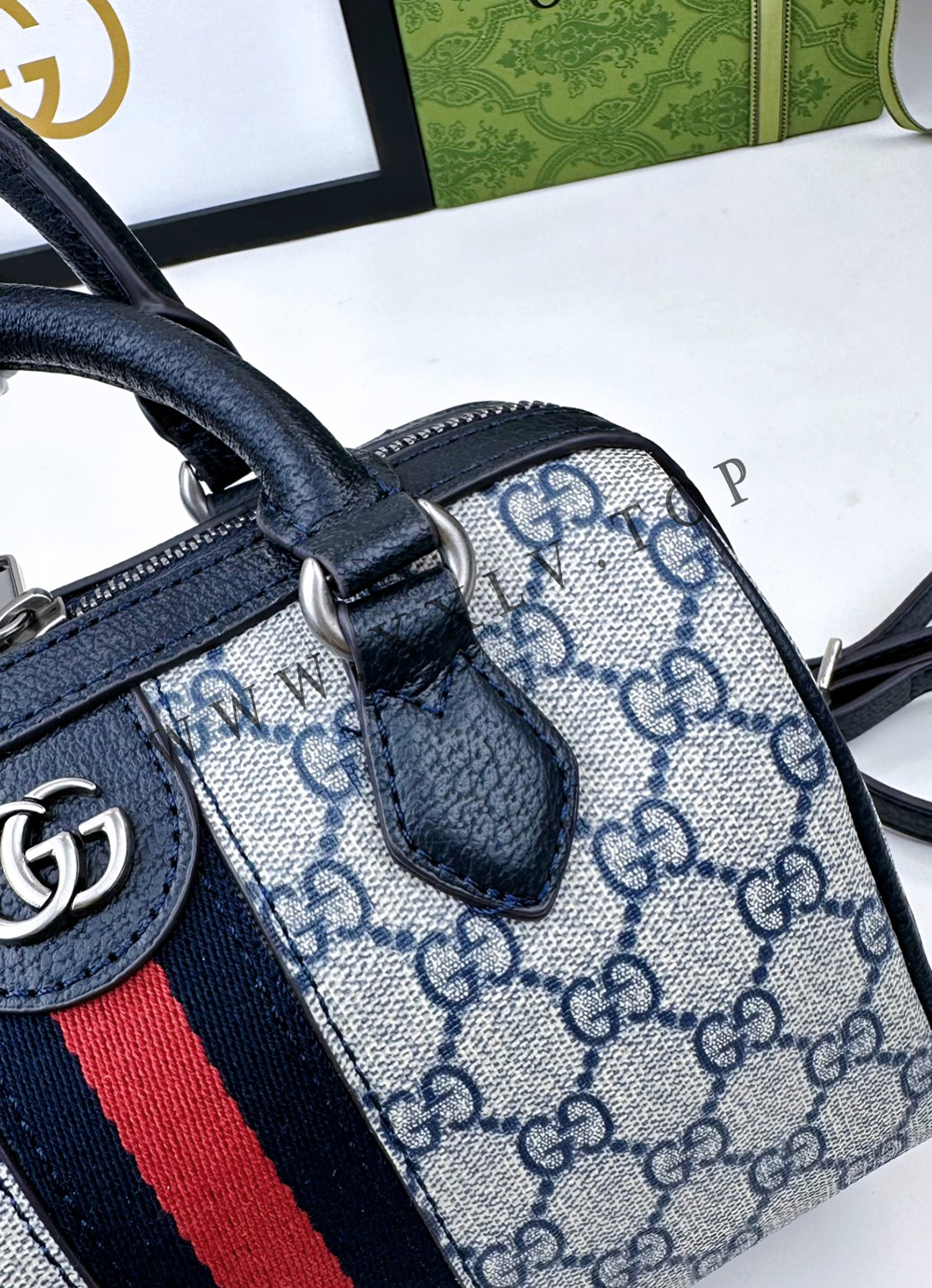 Ophidia small boston bag 772053 - Image 5